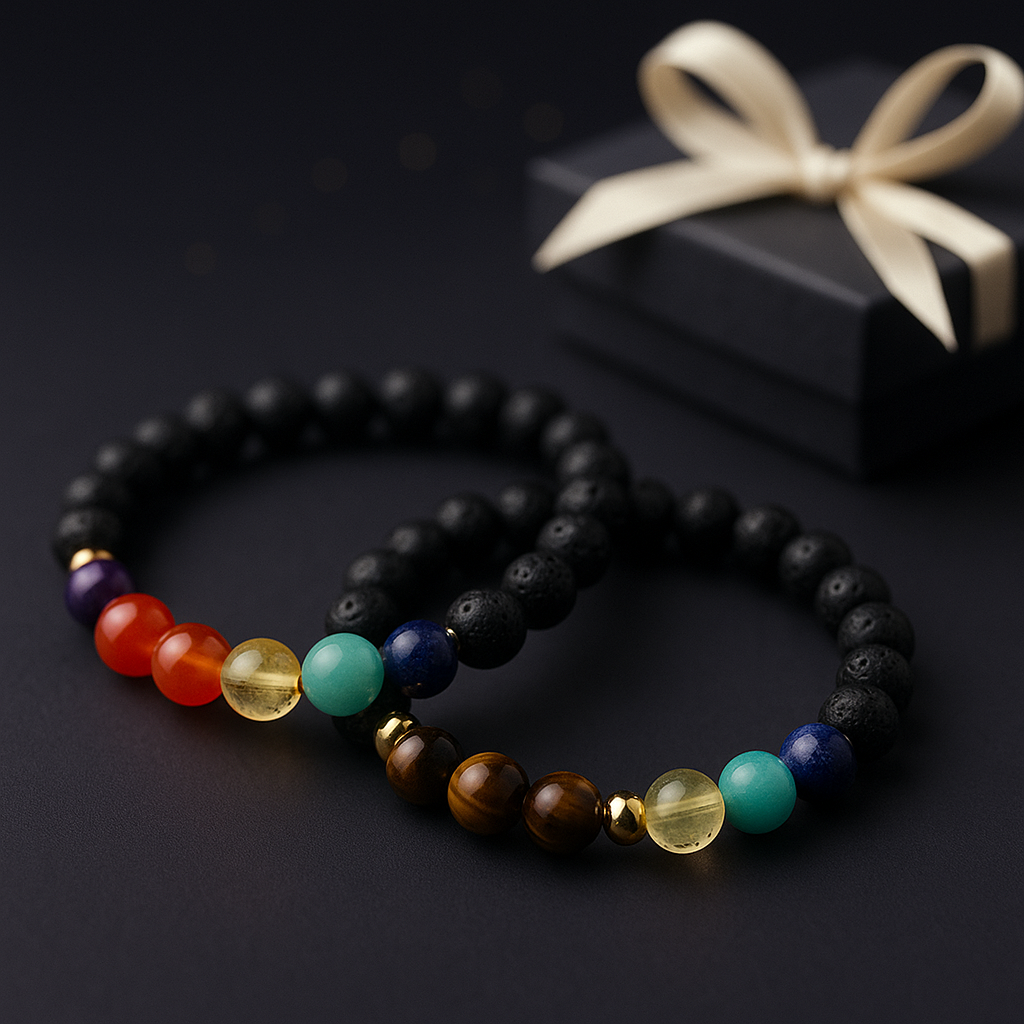 ✨ Eleva tu energía con CRISTAL-ALIGN™ y vibra en armonía con la Pulsera 7 Chakras OFERTA 2X1 🔮