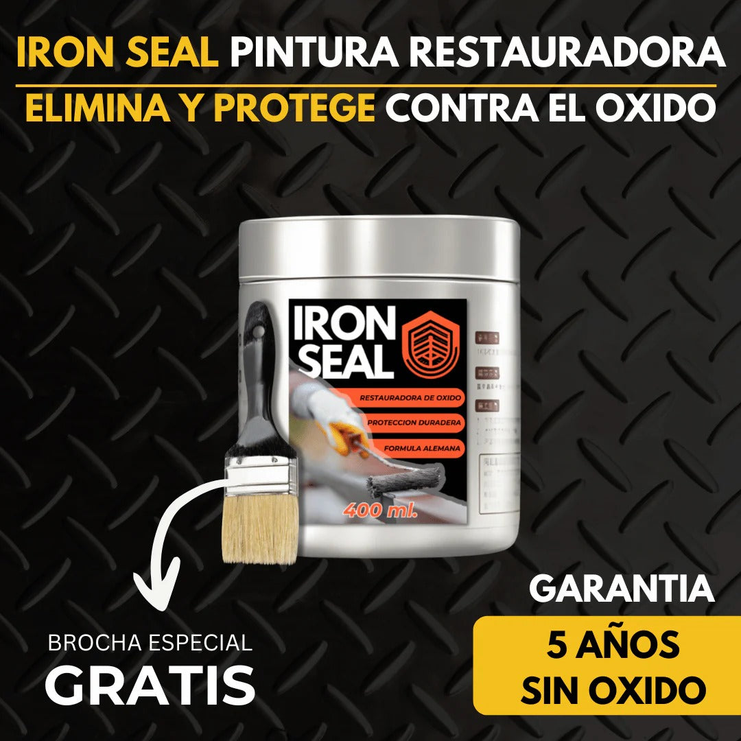 🛡️ Restauración definitiva para el óxido con Iron Seal™ – ORIGINAL ⭐️⭐️⭐️⭐️⭐️